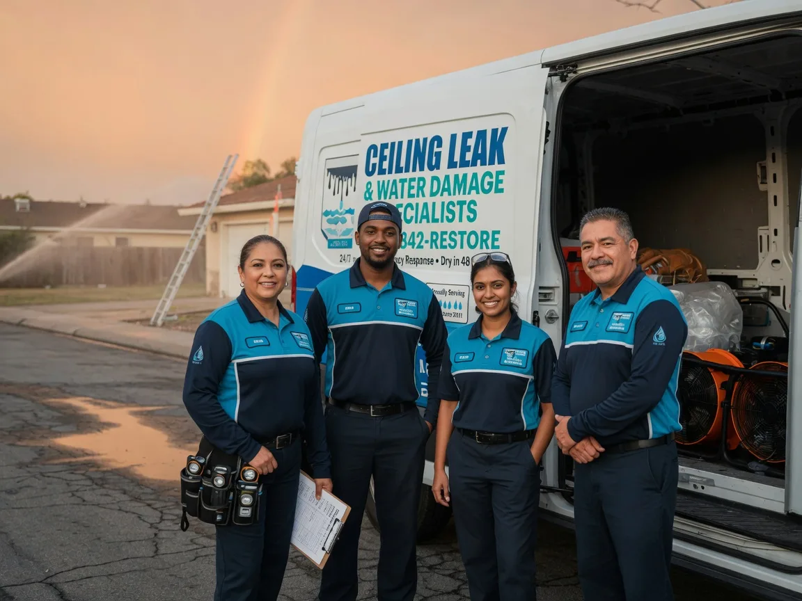 Ceiling Leak Cleanup company in Sandersville, MS