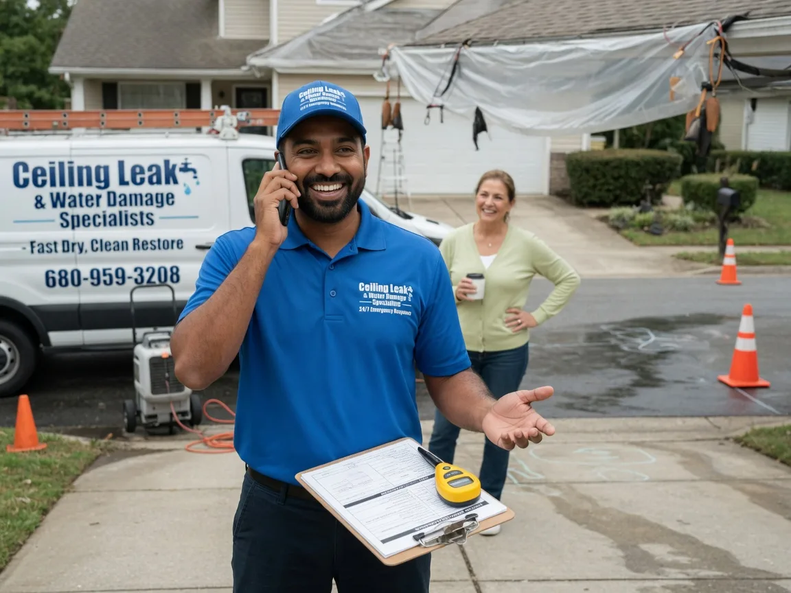 Ceiling Leak Cleanup Sandersville, MS FAQs