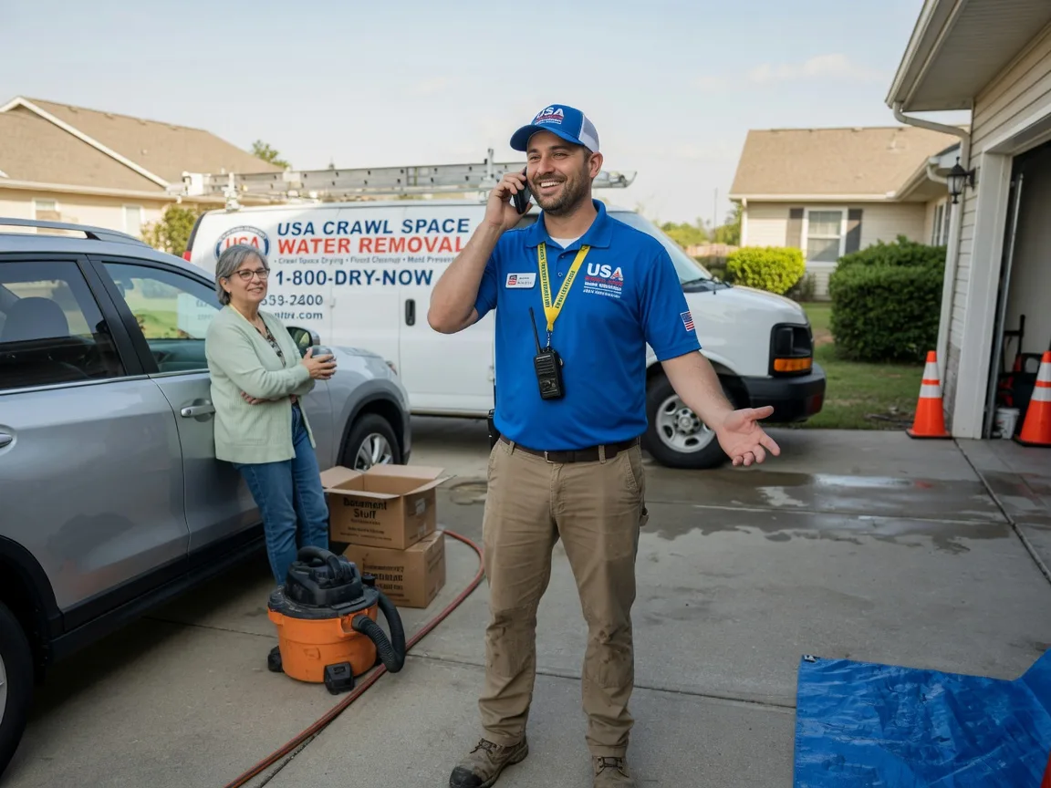 Crawl Space Water Removal Sandersville, MS FAQs